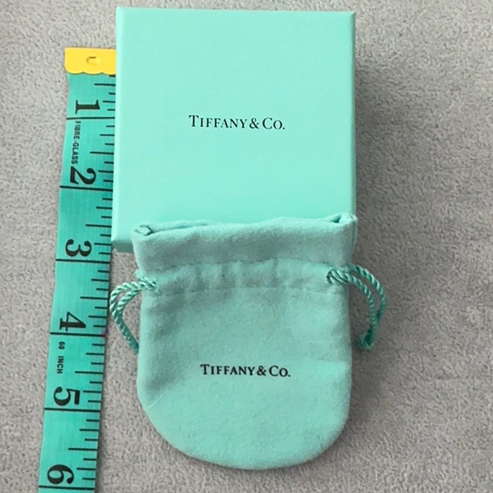 Tiffany & Co. Jewelry Box and Pouch - square box